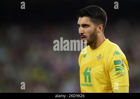 Rui Silva de Betis pendant le match de la Liga Santander entre Real Betis et le FC Barcelone à l'Estadio Benito Villamarin sur 7 mai 2022 à Séville, Espagne. (Photo de Jose Breton/Pics action/NurPhoto) Banque D'Images