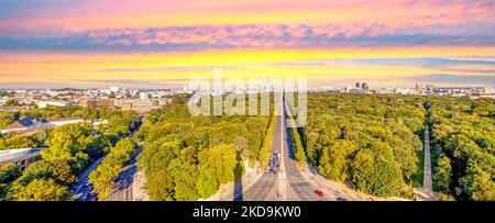 Vue sur Berlin, Allemagne Banque D'Images