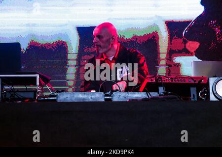 Le duo italien de hip-hop Sottotono en concert à Alcatraz, Milan, Italie, sur 11 mai 2022. (Photo par Mairo Cinquetti/NurPhoto) Banque D'Images