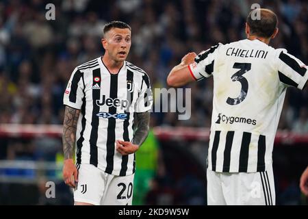 Federico Bernardeschi de Juventus FC pendant le FC Juventus contre le FC Internazionale, Coppa Italia final, au Stadio Olimpico sur 11 mai 2022. (Photo par Alessio Morgese/NurPhoto) Banque D'Images