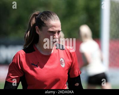 Laura Giuliani pendant la série Un match entre Milan et Juventus femmes, à Milan, sur 15 mai 2022 (photo de Loris Roselli/NurPhoto) Banque D'Images