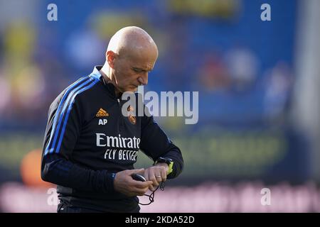 Entraîneur de fitness Antonio Pintus pendant le match de LaLiga Santander entre Cadix CF et Real Madrid CF à l'Estadio Nuevo Mirandilla sur 15 mai 2022 à Cadix, Espagne. (Photo de Jose Breton/Pics action/NurPhoto) Banque D'Images