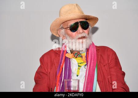 Wanny di Filippo (patron de il Bisonte Firenze) lors de la cérémonie d'ouverture de l'événement Pala Wanny on 19 mai 2022 au Pala Wanny à Florence, Italie (photo de Lisa Guglielmi/LiveMedia/NurPhoto) Banque D'Images