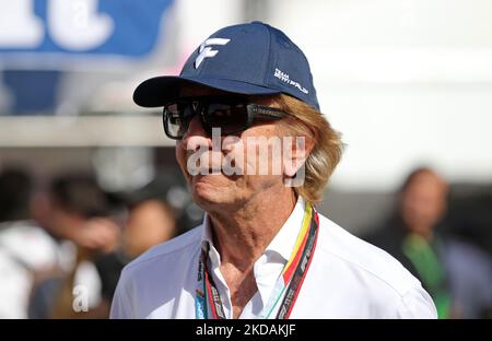 Emerson Fittipaldi lors de la Formule 1 Pirelli GP d'Espagne, qui s'est tenue au circuit de Barcelone Catalunya, à Barcelone, le 22th mai 2022. -- (photo par Urbanandsport/NurPhoto) Banque D'Images