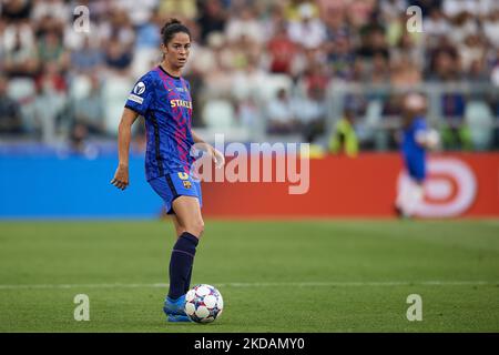 Marta Torrejon de Barcelone lors du match final de l'UEFA Women's Champions League entre le FC Barcelone et l'Olympique Lyonnais au stade Juventus sur 21 mai 2022 à Turin, en Italie. (Photo de Jose Breton/Pics action/NurPhoto) Banque D'Images