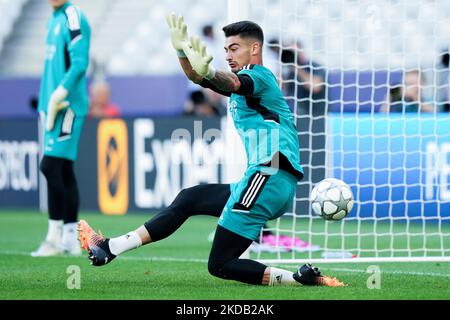 Lors de l'entraînement du Real Madrid avant la finale de la Ligue des champions de l'UEFA le 27 mai 2022 à Paris, en France. (Photo de Giuseppe Maffia/NurPhoto) Banque D'Images
