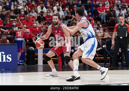 Gigi Datome (AX Armani Exchange Olimpia Milano) pendant le championnat italien de basket-ball A série jouer demi-finale - Armani Exchange Olimpia Milano vs Dinamo Sassari sur 28 mai 2022 au Forum Assago à Milan, Italie (photo de Simone Lucarelli/LiveMedia/Nuramo photo) Banque D'Images