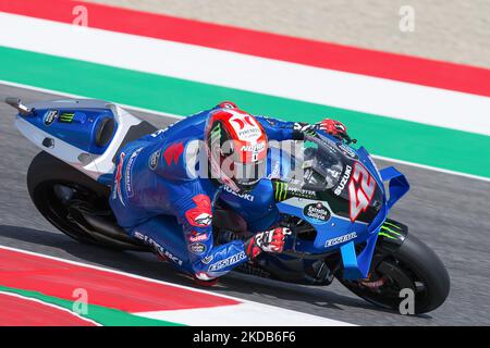 42 Alex RINS (Team Suzuki Ecstar) pendant le Championnat du monde MotoGP Gran Premio dâ€™Italia Oakley Race sur 29 mai 2022 au circuit international Mugello à Scarperia (FI), Italie (photo de Valerio Origo/LiveMedia/NurPhoto) Banque D'Images