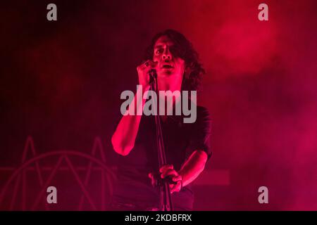 Motta pendant le concert de musique DE la chanteuse italienne MOTTA sur 03 juin 2022 au Rovigo Racconta à Rovigo, Italie (photo de Cesare Veronesi/LiveMedia/NurPhoto) Banque D'Images