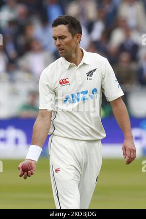 E18 au cours DES TESTS D'ASSURANCE SÉRIE 1st Test, jour 4, (jour 4 de 5) entre l'Angleterre contre la Nouvelle-Zélande au terrain de cricket de Lor, Londres, le 05th juin 2022 (photo par action Foto Sport/NurPhoto) Banque D'Images