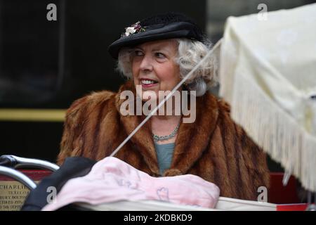 Les ré-acteurs apprécient le week-end sur le chemin de fer est Lancashire à la gare de Bury Bolton Street, alors que nous célébrons le Jubilé de platine de sa Majesté la Reine. (Photo d'Eddie Garvey/MI News/NurPhoto) Banque D'Images