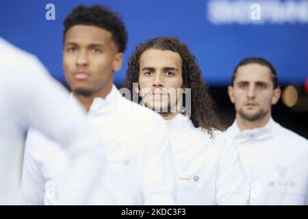 Matteo Guendouzi (Olympique de Marseille) de France lors de la Ligue des Nations de l'UEFA Un match du Groupe 1 entre la France et la Croatie au Stade de France sur 13 juin 2022 à Paris, France. (Photo de Jose Breton/Pics action/NurPhoto) Banque D'Images