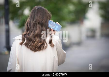 À Varsovie, Pologne, le 14 juin 2022. (Photo par STR/NurPhoto) Banque D'Images