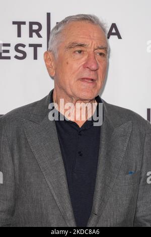 Robert de Niro (assistez à la première « Heat » lors du festival Tribeca 2022 au United Palace Theatre sur 17 juin 2022 à New York. (Photo de John Nacion/NurPhoto) Banque D'Images