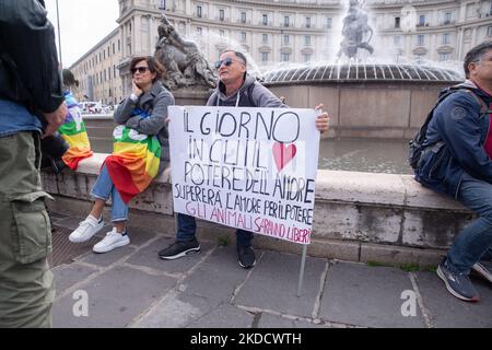 Rome, Italie. 5th novembre 2022. Manifestation nationale pour la paix à Rome organisée par le réseau italien du désarmement (Credit image: © Matteo Nardone/Pacific Press via ZUMA Press Wire) Banque D'Images