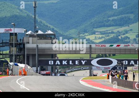 Circuit Mugello pendant le Championnat du monde MotoGP Gran Premio dâ€™Italia course Oakley sur 29 mai 2022 au circuit international Mugello de Scarperia (FI), Italie (photo par Alessio Marini/LiveMedia/NurPhoto) Banque D'Images