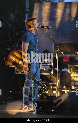 James Blunt concert à Anfiteatro del Vittoriale à Gardone Riviera Brescia Italie juin 27 2022 (photo par Andrea Ripamonti/NurPhoto) Banque D'Images