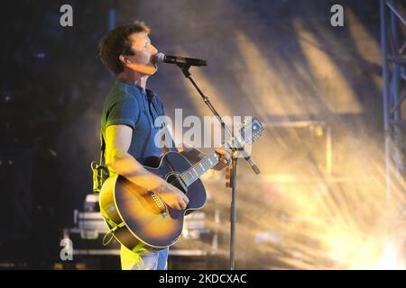 James Blunt concert à Anfiteatro del Vittoriale à Gardone Riviera Brescia Italie juin 27 2022 (photo par Andrea Ripamonti/NurPhoto) Banque D'Images