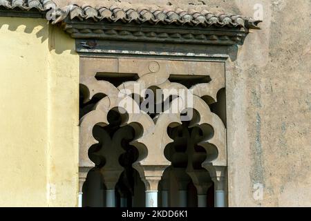 Malaga, Espagne - 29 octobre 2022 : l'Alcazaba de Malaga Banque D'Images