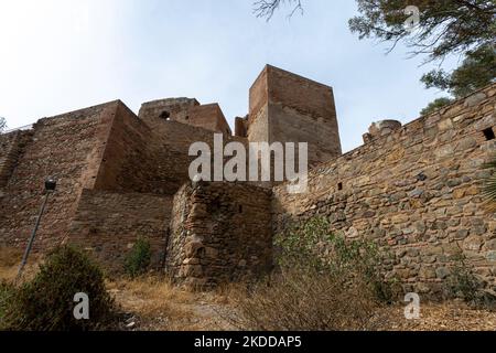 Malaga, Espagne - 29 octobre 2022 : l'Alcazaba de Malaga Banque D'Images