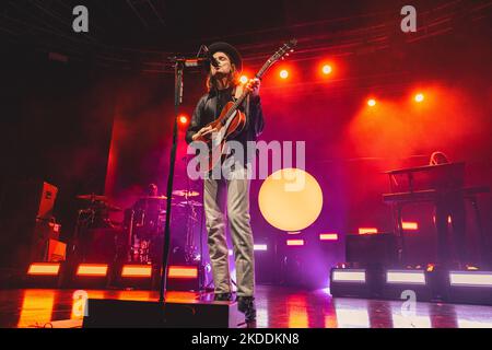 Milan, Italie, 5th novembre 2022. James Bay se produit en direct à fabrique à Milan. Crédits: Maria Laura Arturi/Alamy Live News Banque D'Images