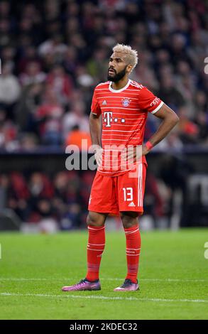 Eric Maxim Choupo-Motant FC Bayern Munich FCB (13), déçu, Allianz Arena, Munich, Bayern, Allemagne Banque D'Images