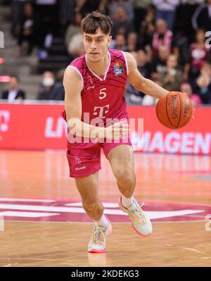 Bonn, Allemagne. 05th novembre 2022. Basketball Bundesliga Matchday 6, Telekom paniers Bonn - MLP universitaires Heidelberg, Zach Ensminger (Bonn) crédit: Juergen Schwarz/Alamy Live News Banque D'Images