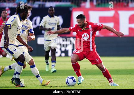 Monza, Italie. 06th novembre 2022. Gianluca Caprari (AC Monza) pendant l'AC Monza contre Hellas Verona, italie football série A match à Monza, Italie, 06 novembre 2022 crédit: Agence de photo indépendante/Alamy Live News Banque D'Images