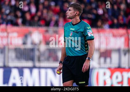 Monza, Italie. 06th novembre 2022. Francesco Cosso (arbitre) pendant l'AC Monza contre Hellas Vérone, football italien série A match à Monza, Italie, 06 novembre 2022 crédit: Agence de photo indépendante/Alamy Live News Banque D'Images