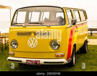 belle volkswagen camper Banque D'Images