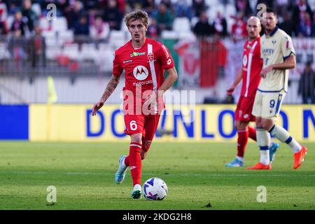 Monza, Italie. 06th novembre 2022. Nicolo Rovella (AC Monza) pendant l'AC Monza contre Hellas Verona, italie football série A match à Monza, Italie, 06 novembre 2022 crédit: Agence de photo indépendante/Alamy Live News Banque D'Images