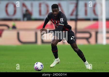 Milan, Italie, 5th novembre 2022. Divock Origi de l'AC Milan pendant la série Un match à Giuseppe Meazza, Milan. Le crédit photo devrait se lire: Jonathan Moscrop / Sportimage Banque D'Images