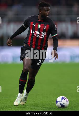 Milan, Italie, 5th novembre 2022. Divock Origi de l'AC Milan pendant la série Un match à Giuseppe Meazza, Milan. Le crédit photo devrait se lire: Jonathan Moscrop / Sportimage Banque D'Images