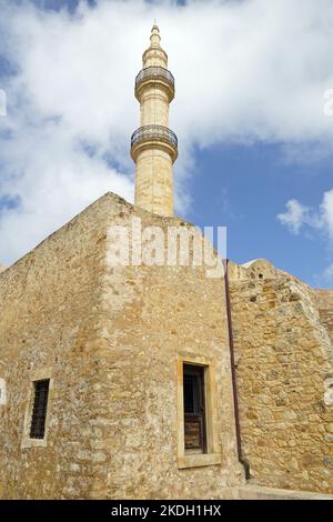 Mosquée Neradje ou Neradje, Réthymnon, Crète, Grèce, Europe Banque D'Images