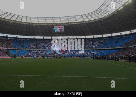 Fortaleza, Brésil. 06th novembre 2022. Mosaïque pendant le match Campeonato Brasileiro entre Fortaleza et Atletico Goianiense à l'Arena Castelao, Fortaleza, Brésil. (Caior Rocha/SPP) crédit: SPP Sport Press photo. /Alamy Live News Banque D'Images