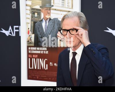 06 novembre 2022 - Los Angeles, Californie - Bill Nighy. ''Living'' première pendant le Fest 2022 de l'AFI. (Credit image: © Billy Bennight/AdMedia via ZUMA Press Wire) Banque D'Images