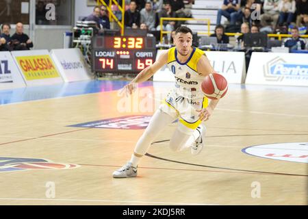 PalaOlimpia, Vérone, Italie, 06 novembre 2022, Alessandro Cappelletti lors de Tezenis Verona vs Dolomiti Energia Trentino - Championnat italien de basket-ball A Serie Banque D'Images