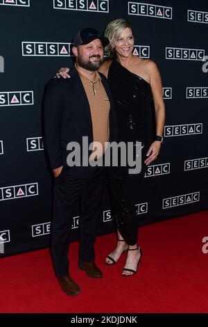 06 novembre 2022 - Nashville, Tennessee - Aaron Goodvin. 2022 SESAC Nashville Music Awards au Country Music Hall of Fame and Museum. Banque D'Images