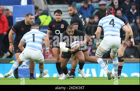 Londres ANGLETERRE - 06 novembre: Kyle Sinckler d'Angleterre pendant l'automne série internationale match entre l'Angleterre contre l'Argentine au stade de Twickenham Banque D'Images