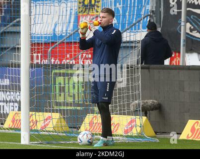 Duisburg, Allemagne. 05th novembre 2022. Firo : 05.11.2022, football, football, ligue 3rd, ligue fédérale 3rd, Saison 2022/2023, 22/23, 15th matchday MSV Duisburg - Spielvereinigung, SpVgg Bayreuth 1:1 Vincent Muller, chiffre entier crédit: dpa/Alay Live News Banque D'Images