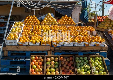 Immokalee Produce Centre, New Market Road West, Immokalee, Floride Banque D'Images