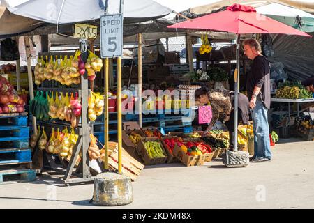 Immokalee Produce Centre, New Market Road West, Immokalee, Floride Banque D'Images