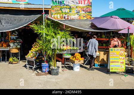 Immokalee Produce Centre, New Market Road West, Immokalee, Floride Banque D'Images