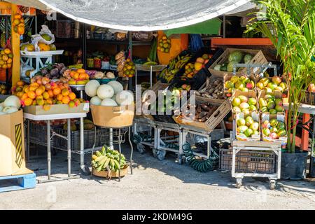 Immokalee Produce Centre, New Market Road West, Immokalee, Floride Banque D'Images