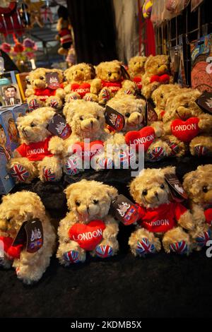 Souvenirs London teddybear Banque D'Images