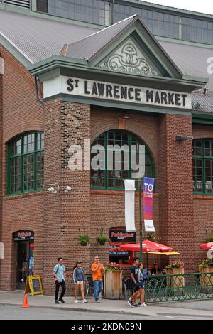 Marché Saint-Laurent à Toronto, Ontario, Canada Banque D'Images