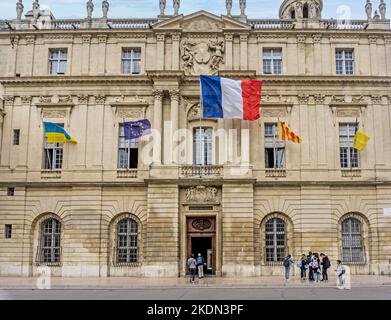 Hôtel de ville, Hôtel de ville, place de la République, Arles, France. Banque D'Images