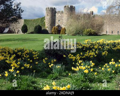 Château d'Amberley, West Sussex, Angleterre Banque D'Images