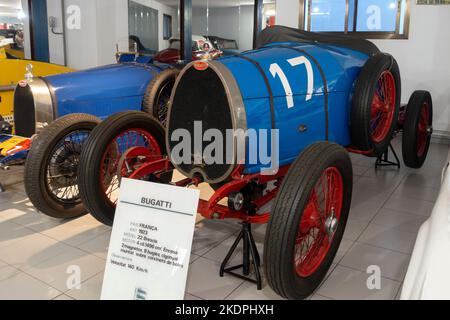 Bugatti.model: 22 Brescia.Year: 1923.France.Musée de l'automobile.Encamp.Andorra Banque D'Images