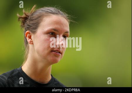 Photo du dossier datée du 31-05-2022 de la Lotte Wubben-Moy d’Angleterre. La défenseuse d'Angleterre et d'Arsenal Lotte Wubben-Moy a déclaré qu'elle ne regardera pas la coupe du monde des hommes en raison des lois du Qatar qui rendent l'homosexualité passible de la peine de mort. Date de publication : mardi 8 novembre 2022. Banque D'Images